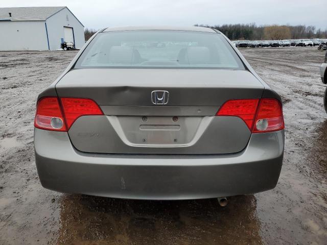 2HGFA16508H314160 - 2008 HONDA CIVIC LX BROWN photo 6