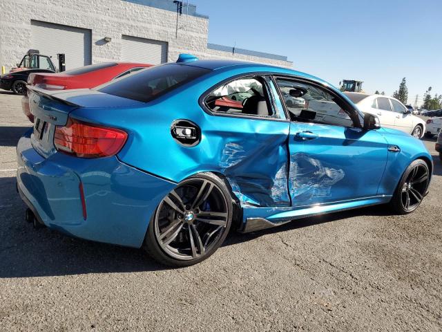 WBS1J5C5XJVD36759 - 2018 BMW M2 蓝色 照片 3
