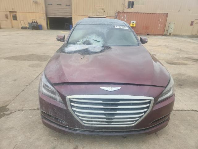 KMHGN4JE5FU077610 - 2015 HYUNDAI GENESIS 3.8L BURGUNDY photo 5