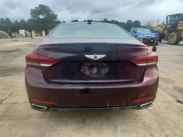 KMHGN4JE5FU077610 - 2015 HYUNDAI GENESIS 3.8L BURGUNDY photo 6