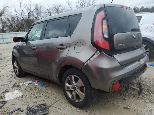 KNDJN2A23K7665440 - 2019 KIA SOUL GRAY photo 2