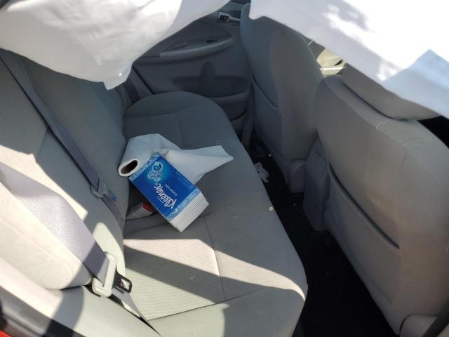 1NXBU4EE2AZ256252 - 2010 TOYOTA COROLLA BASE Қызыл фото 10