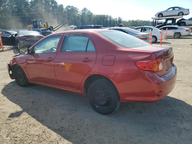 1NXBU4EE2AZ256252 - 2010 TOYOTA COROLLA BASE Қызыл фото 2
