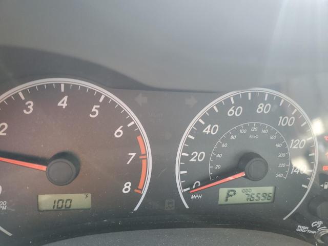 1NXBU4EE2AZ256252 - 2010 TOYOTA COROLLA BASE Қызыл фото 9