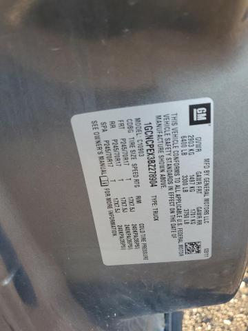 1GCNCPEX3BZ278904 - 2011 CHEVROLET SILVERADO C1500 Boz foto 12