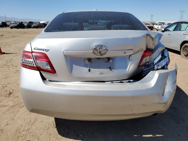 4T1BF3EK6BU757334 - 2011 TOYOTA CAMRY BASE SILVER photo 6