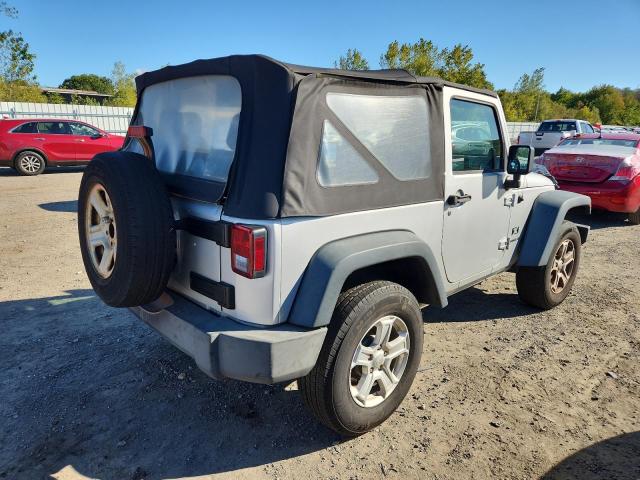 1J4FA24149L728786 - 2009 JEEP WRANGLER X Сріблястий фото 3