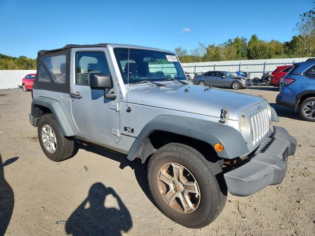 1J4FA24149L728786 - 2009 JEEP WRANGLER X Сріблястий фото 4