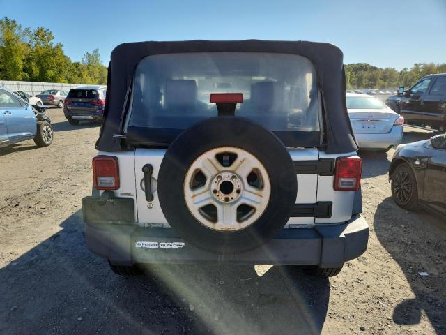 1J4FA24149L728786 - 2009 JEEP WRANGLER X Сріблястий фото 6