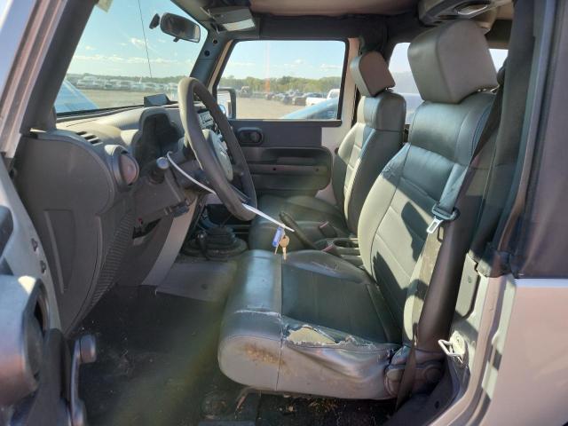 1J4FA24149L728786 - 2009 JEEP WRANGLER X Сріблястий фото 7