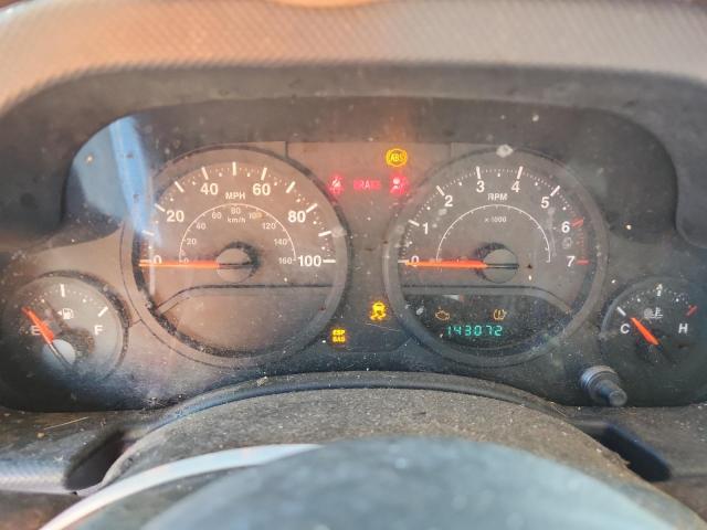 1J4FA24149L728786 - 2009 JEEP WRANGLER X Сріблястий фото 9