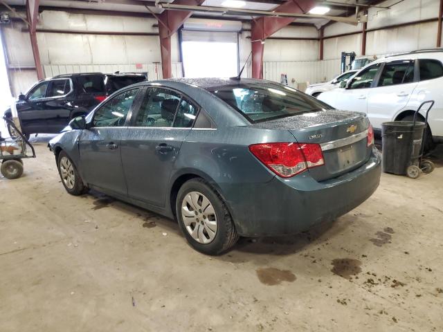 1G1PC5SH5C7244947 - 2012 CHEVROLET CRUZE LS BLUE photo 2