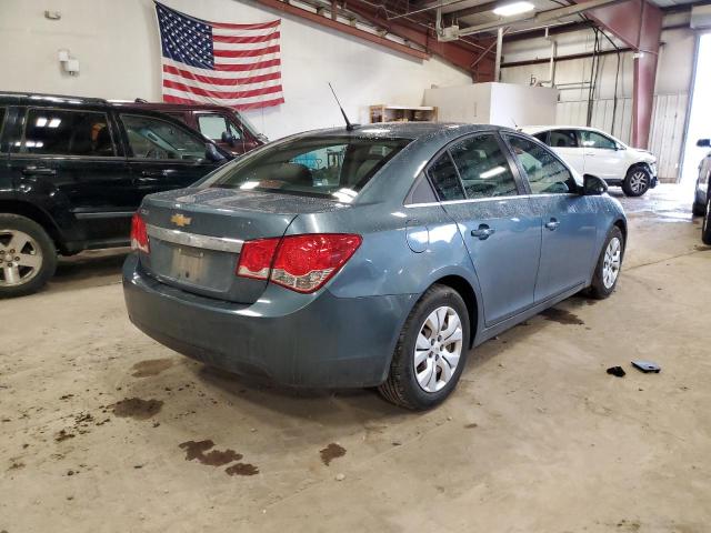 1G1PC5SH5C7244947 - 2012 CHEVROLET CRUZE LS BLUE photo 3