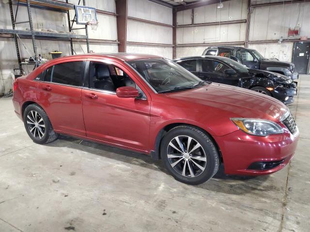 1C3BC8FG1BN600961 - 2011 CHRYSLER 200 S RED photo 4