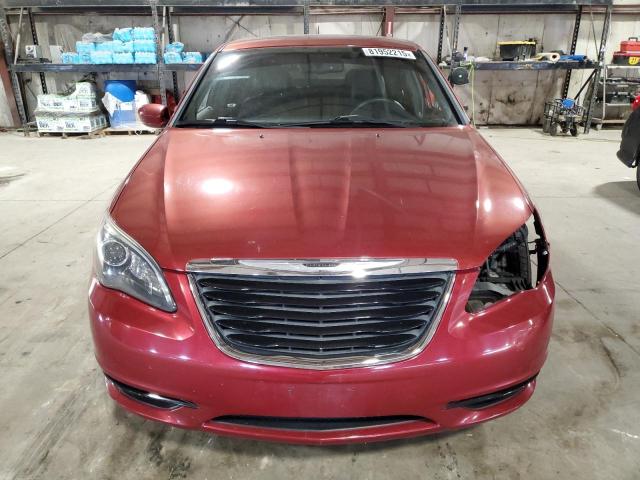 1C3BC8FG1BN600961 - 2011 CHRYSLER 200 S RED photo 5