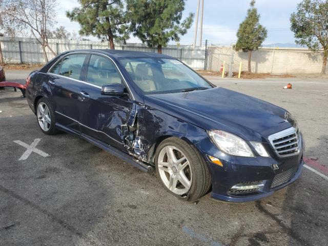 WDDHF5KB6DA728327 - 2013 MERCEDES-BENZ E 350 BLUE photo 4