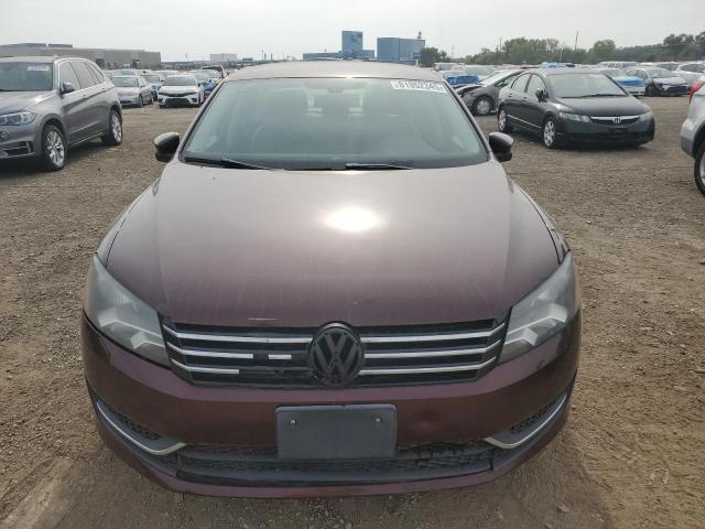 1VWBH7A31CC069363 - 2012 VOLKSWAGEN PASSAT SE Bordeaux Foto 5