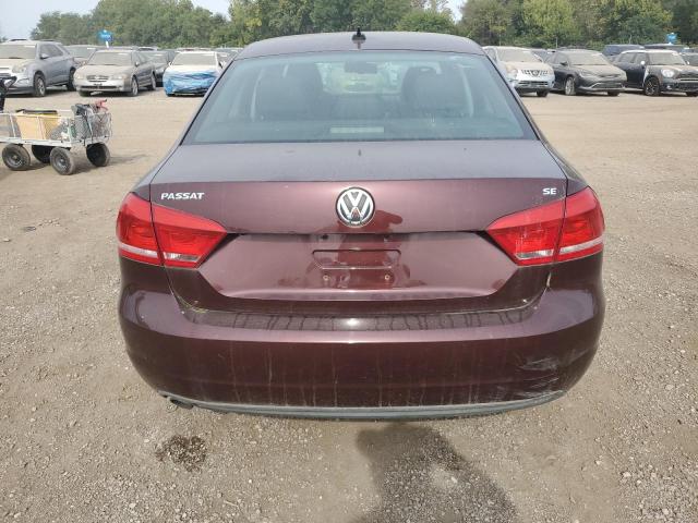 1VWBH7A31CC069363 - 2012 VOLKSWAGEN PASSAT SE Bordeaux Foto 6