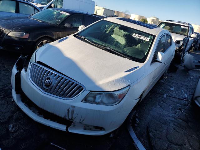 1G4GE5EV2AF210126 - 2010 BUICK LACROSSE CXS WHITE photo 1