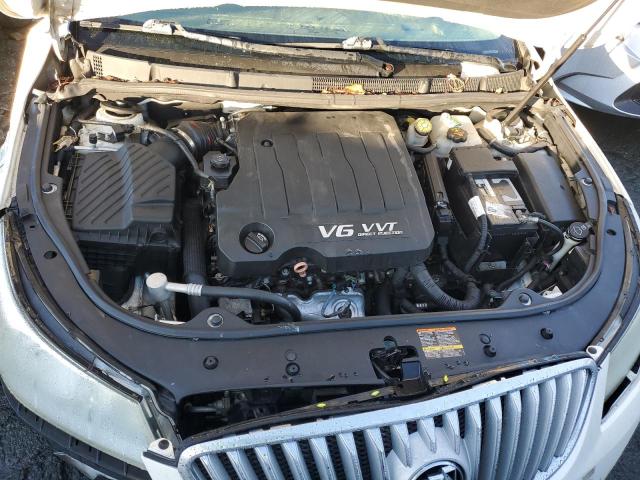 1G4GE5EV2AF210126 - 2010 BUICK LACROSSE CXS WHITE photo 11