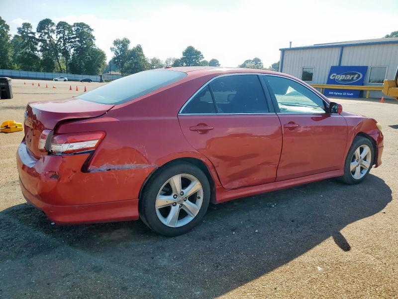 4T1BF3EK6AU506568 - 2010 TOYOTA CAMRY BASE 红色 照片 3