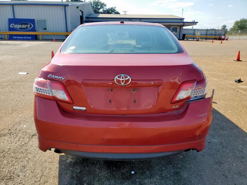 4T1BF3EK6AU506568 - 2010 TOYOTA CAMRY BASE 红色 照片 6