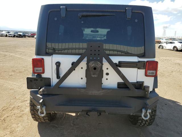 1C4BJWDG2HL500431 - 2017 JEEP WRANGLER U SPORT WHITE photo 6