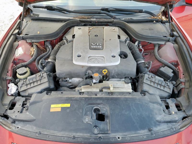 JNKCV64E48M119437 - 2008 INFINITI G37 BASE RED photo 11