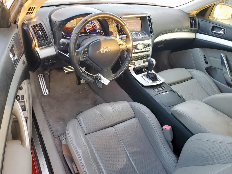 JNKCV64E48M119437 - 2008 INFINITI G37 BASE RED photo 8