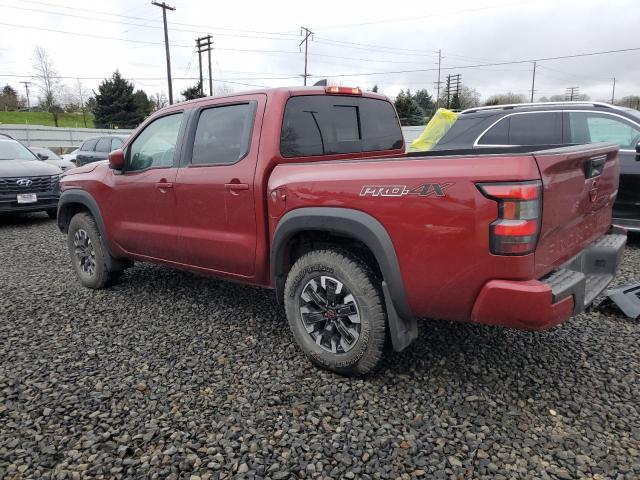 1N6ED1EK5PN625501 - 2023 NISSAN FRONTIER S BURGUNDY photo 2