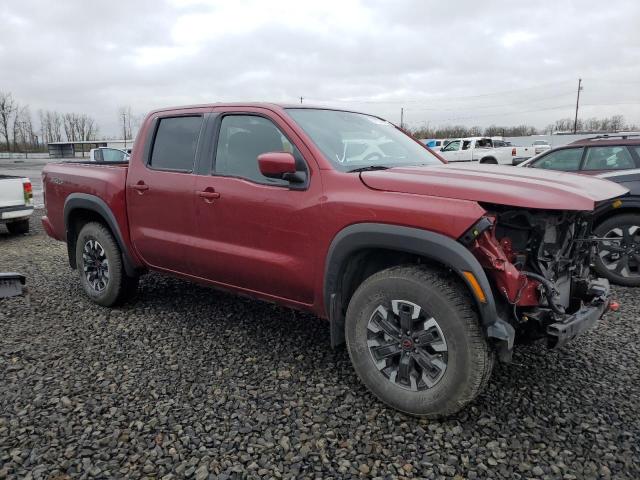 1N6ED1EK5PN625501 - 2023 NISSAN FRONTIER S BURGUNDY photo 4