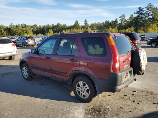 SHSRD78843U160136 - 2003 HONDA CR-V EX ბურგუნდია ფოტო 2