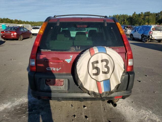 SHSRD78843U160136 - 2003 HONDA CR-V EX ბურგუნდია ფოტო 6