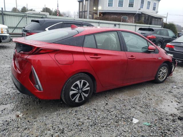 JTDKARFPXH3062594 - 2017 TOYOTA PRIUS PRIM RED photo 3