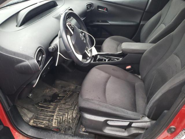 JTDKARFPXH3062594 - 2017 TOYOTA PRIUS PRIM 红色 照片 7