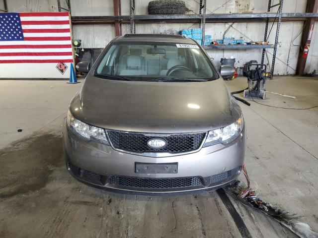 KNAFU4A26A5107738 - 2010 KIA FORTE EX GRAY photo 5
