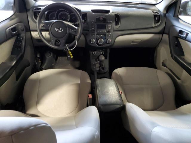 KNAFU4A26A5107738 - 2010 KIA FORTE EX GRAY photo 8