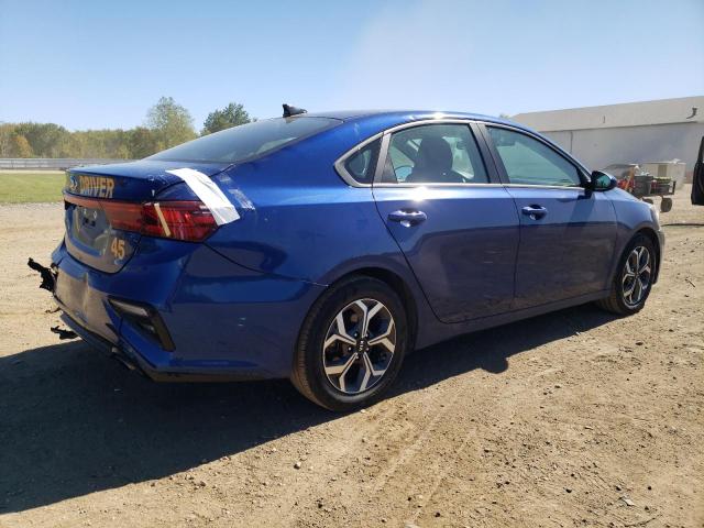 3KPF24ADXME411223 - 2021 KIA FORTE FE 蓝色 照片 3