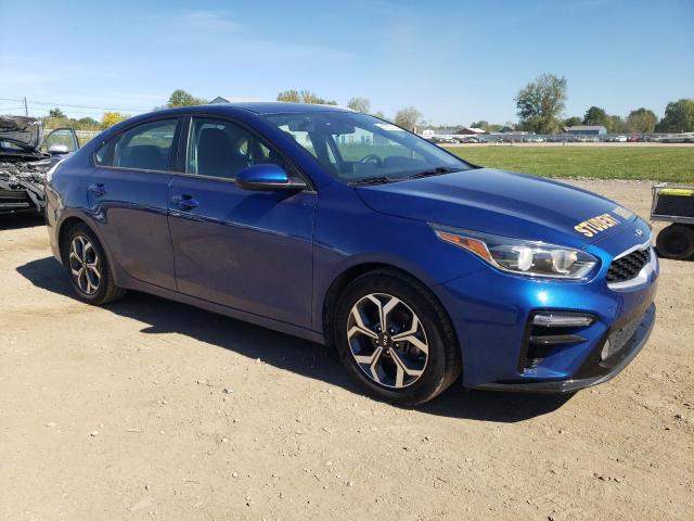 3KPF24ADXME411223 - 2021 KIA FORTE FE 蓝色 照片 4