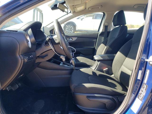 3KPF24ADXME411223 - 2021 KIA FORTE FE 蓝色 照片 7