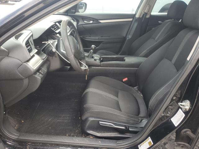19XFC2E53JE012668 - 2018 HONDA CIVIC LX BLACK photo 7