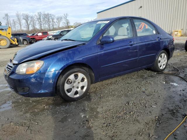 KNAFE221595587791 - 2009 KIA SPECTRA EX BLUE photo 1