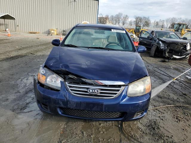 KNAFE221595587791 - 2009 KIA SPECTRA EX BLUE photo 5