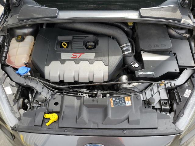 1FADP3L96JL287603 - 2018 FORD FOCUS ST CHARCOAL photo 11