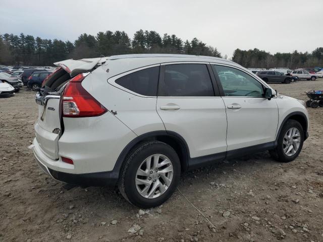 5J6RM4H5XFL047315 - 2015 HONDA CR-V EX WHITE photo 3