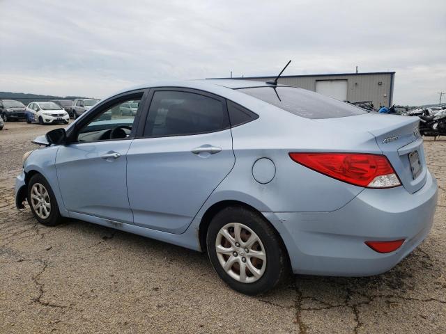 KMHCT4AE3DU554553 - 2013 HYUNDAI ACCENT GLS ლურჯი ფოტო 2