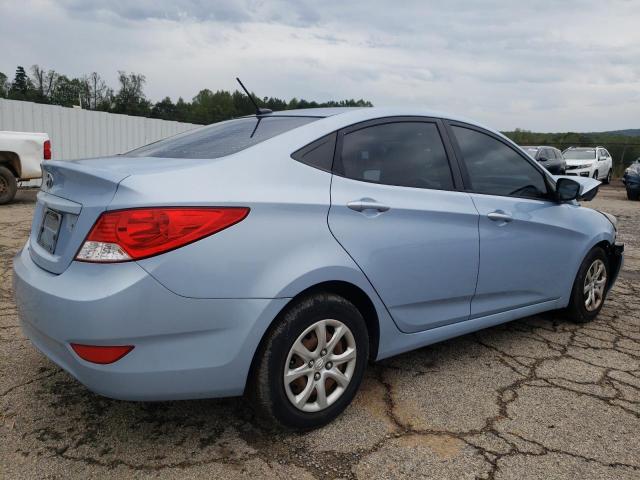 KMHCT4AE3DU554553 - 2013 HYUNDAI ACCENT GLS ლურჯი ფოტო 3