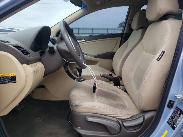 KMHCT4AE3DU554553 - 2013 HYUNDAI ACCENT GLS ლურჯი ფოტო 7