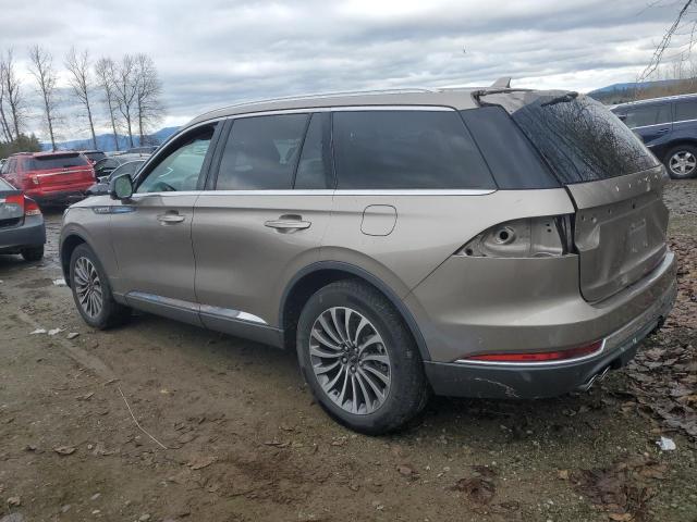 5LM5J7XC4LGL13097 - 2020 LINCOLN AVIATOR RESERVE BEIGE photo 2