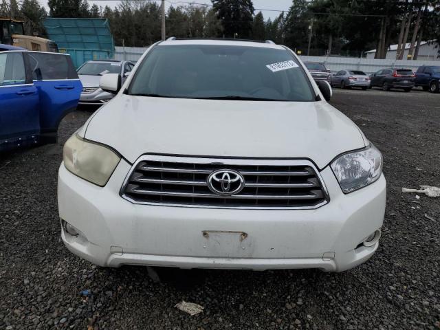 JTEES42A992110717 - 2009 TOYOTA HIGHLANDER LIMITED WHITE photo 5